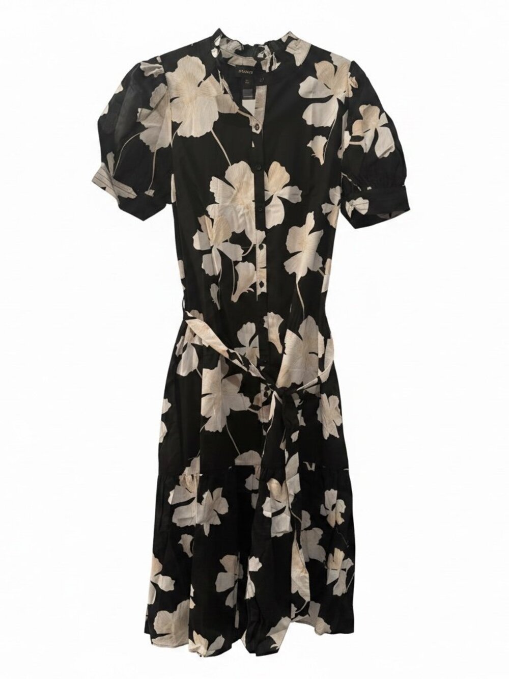 Sugarlips Midi Black and White Floral